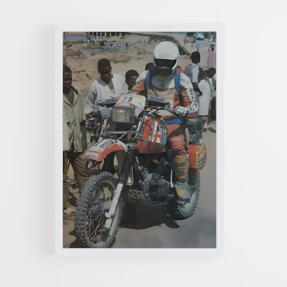 Poster Évasion en Moto (vue 3)